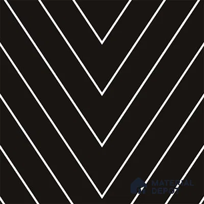 Patterned Look Wall & Floor Tile TL 09169 B | Matte Finish 12 x 12 inch Ceramic Tile - 10 mm | Suitable For Kitchen, Bathroom, Bedroom & Office | Please Expect a Slight Variation of Pattern