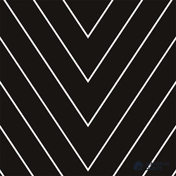 Patterned Look Wall & Floor Tile TL 09169 B | Matte Finish 12 x 12 inch Ceramic Tile - 10 mm | Suitable For Kitchen, Bathroom, Bedroom & Office | Please Expect a Slight Variation of Pattern