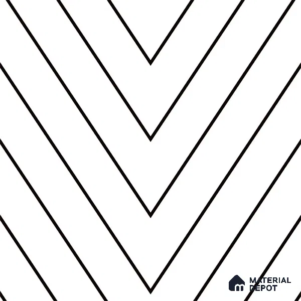 Patterned Look Wall & Floor Tile TL 09169 | Matte Finish 12 x 12 inch Ceramic Tile - 10 mm | Suitable For Kitchen, Bathroom, Bedroom & Office | Please Expect a Slight Variation of Pattern