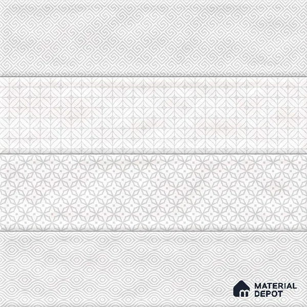 Faux Subway Look Wall Tile TL 09157 | Glossy Finish 12 x 12 inch Ceramic Tile - 10 mm | Suitable For Kitchen, Bathroom & Dining Area | Please Expect a Slight Variation of Pattern