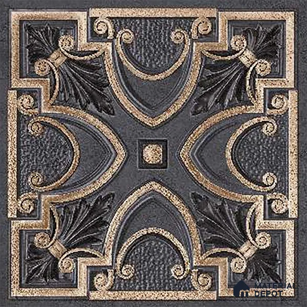 Patterned Look Wall Tile TL 09154 C | Matte Finish 12 x 12 inch Ceramic Tile - 10 mm | Suitable For Kitchen, Bathroom, Bedroom & Office