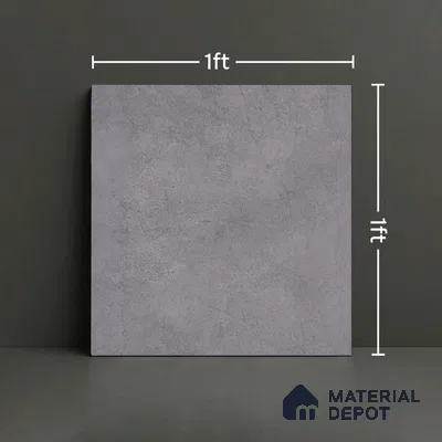 Stone Look Wall & Floor Tile TL 09154 E | Matte Finish 12 x 12 inch Ceramic Tile - 10 mm | Suitable For Kitchen, Bathroom, Bedroom & Office
