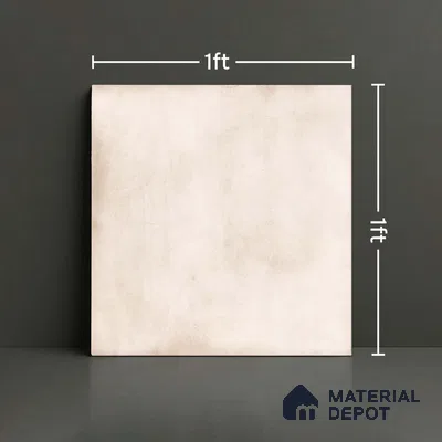 Stone Look Wall & Floor Tile TL 09154 F | Matte Finish 12 x 12 inch Ceramic Tile - 10 mm | Suitable For Kitchen, Bathroom, Bedroom & Office