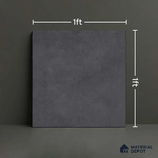 Stone Look Wall & Floor Tile TL 09154 G | Matte Finish 12 x 12 inch Ceramic Tile - 10 mm | Suitable For Kitchen, Bathroom, Bedroom & Office