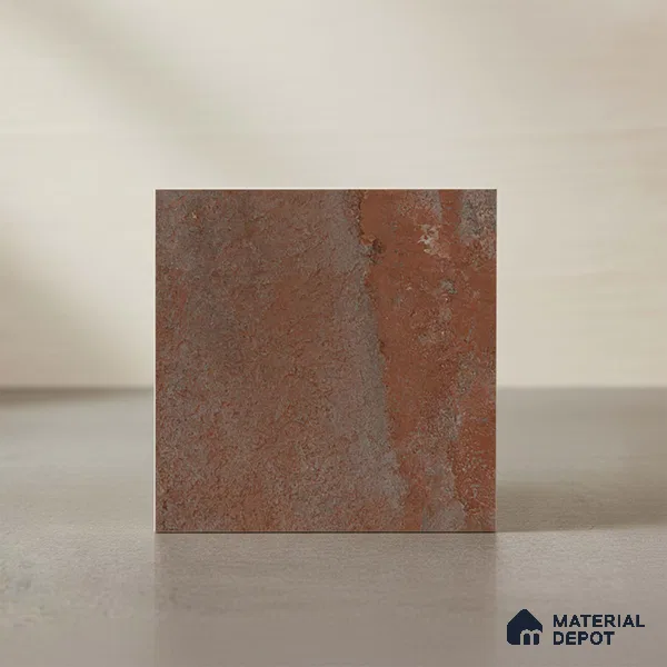 Stone Look Floor Tile TL 09154 H | Matte Finish 12 x 12 inch Ceramic Tile - 10 mm | Suitable For Kitchen, Bathroom, Bedroom & Office