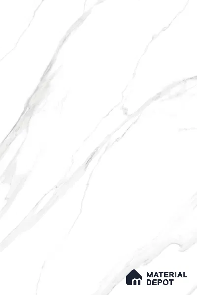 Large Format Marble Floor & Wall Tile TL 01479 A Satvario Nexa 6 ft x 4 ft Glossy Finish Vitrified Tile - 9 mm | Suitable For Living Room, Bedroom, Office | Adhesive and Spacers Must be Used During Installation