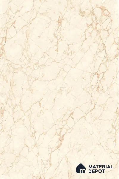 TL 01480 B Tulip Crema 1800 x 1200 mm Polished Glossy Finish Vitrified Tile - 15 mm | Adhesive and Spacers Must be Used During Installation