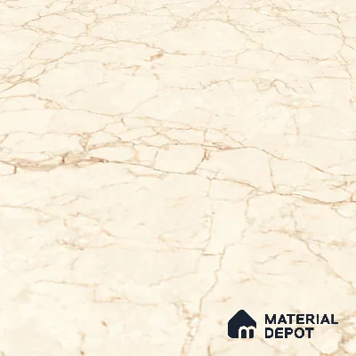 TL 01480 B Tulip Crema 1800 x 1200 mm Polished Glossy Finish Vitrified Tile - 15 mm | Adhesive and Spacers Must be Used During Installation