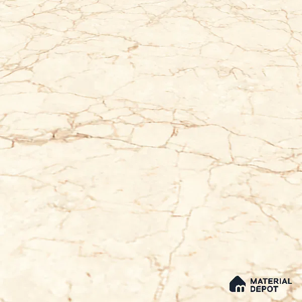 TL 01480 B Tulip Crema 1800 x 1200 mm Polished Glossy Finish Vitrified Tile - 15 mm | Adhesive and Spacers Must be Used During Installation
