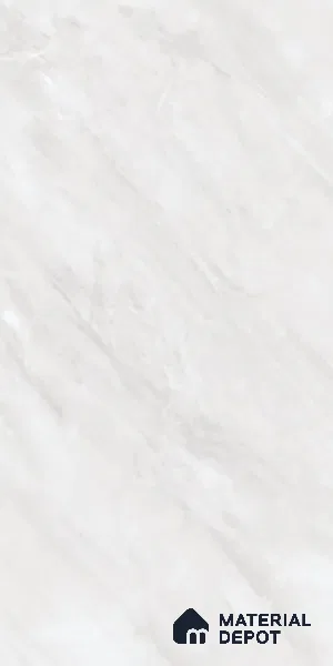 Marble Floor & Wall Tile TL 10173 Atlas Bianco Endless 4 ft x 2 ft Glossy Finish Vitrified Tile - 9 mm | Suitable For living Room, Bedroom, Bathroom