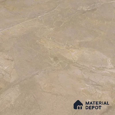 Marble Floor & Wall Tile TL 10177 SGH Craft Benzeen Gray 6 ft x 4 ft Glossy Finish Vitrified Tile - 9 mm | Suitable For living Room, Bedroom, Bathroom | Adhesive and Spacers Must be Used During Installation