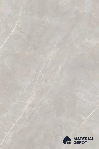 Marble Floor & Wall Tile TL 10181 B Tiffancy Grey 6 ft x 4 ft Glossy Finish Vitrified Tile - 9 mm | Suitable For Living Room, Bedroom & Dining Area