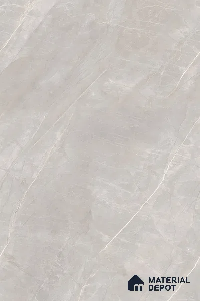 Marble Floor & Wall Tile TL 10181 D Tiffancy Grey 6 ft x 4 ft Pearl Finish Vitrified Tile - 9 mm | Suitable For Living Room, Bedroom & Dining Area