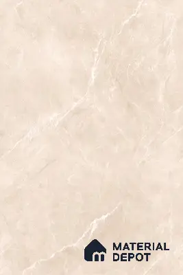 Marble Floor & Wall Tile TL 10196 SHG Magnum Crema 6 ft x 4 ft Glossy Finish Vitrified Tile - 9 mm | Suitable For living Room, Bedroom, Bathroom | Adhesive and Spacers Must be Used During Installation
