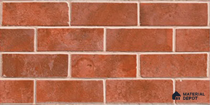 TL 10199 Tibet Red 2 ft x 1 ft Matte Finish Ceramic Wall Tile - 9 mm