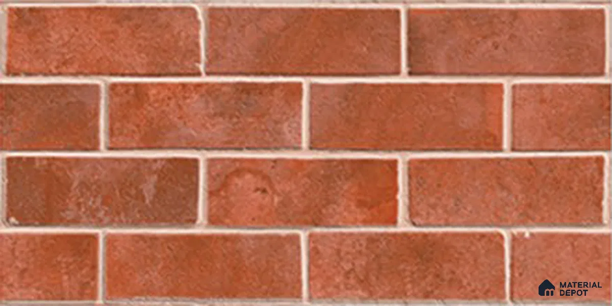 TL 10199 Tibet Red 2 ft x 1 ft Matte Finish Ceramic Wall Tile - 9 mm