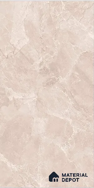 Marble Floor & Wall Tile TL 10112 Sumia Beige 4 ft x 2 ft Glossy Finish Vitrified Tile - 9 mm | 4 Random Design | Suitable For living Room, Bedroom, Bathroom | Random Designs
