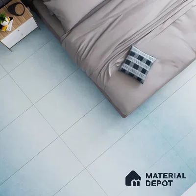 Stone Floor & Wall Tile TL 07695 Skiffar Aqua 4 ft x 2 ft Matte Finish Vitrified Tile - 9 mm |  | Suitable For Living Room, Bedroom, Bathroom | Random Designs