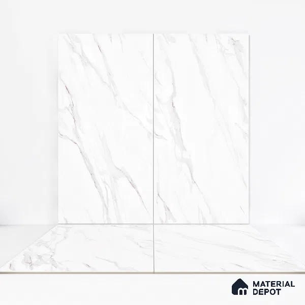 Floor & Wall Tile TL 06275  Arctic Rust 4 ft x 2 ft Vitrified Matte Finish - 9 mm (Random Design 6) | Suitable for Living Room,Bedroom,Bathroom & Kitchen (Sample)