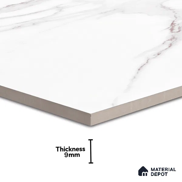 Floor & Wall Tile TL 06275  Arctic Rust 4 ft x 2 ft Vitrified Matte Finish - 9 mm (Random Design 6) | Suitable for Living Room,Bedroom,Bathroom & Kitchen (Sample)