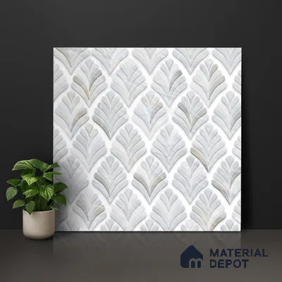 Moroccan Look Floor & Wall Tile TL 06148 Antares 2 ft x 2 ft Sinker Finish Vitrified Tile - 9 mm | Suitable For Kitchen, Accent/Feature Wall, Bathroom | Please Expect a Slight Variation of Pattern