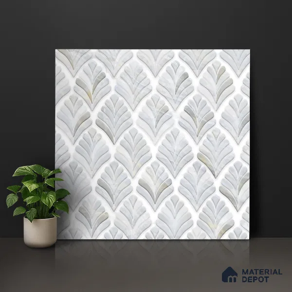 Moroccan Look Floor & Wall Tile TL 06148 Antares 2 ft x 2 ft Sinker Finish Vitrified Tile - 9 mm | Suitable For Kitchen, Accent/Feature Wall, Bathroom | Please Expect a Slight Variation of Pattern