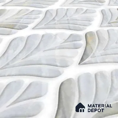 Moroccan Look Floor & Wall Tile TL 06148 Antares 2 ft x 2 ft Sinker Finish Vitrified Tile - 9 mm | Suitable For Kitchen, Accent/Feature Wall, Bathroom | Please Expect a Slight Variation of Pattern