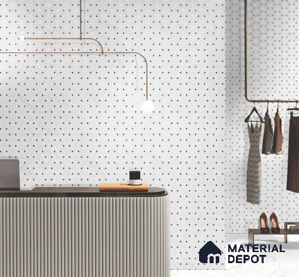Moroccan Look Floor & Wall Tile TL 06156 Canis 2 ft x 2 ft Glitter Glossy Finish Vitrified Tile - 9 mm  | Suitable For Living Room, Dining, Bathroom & Kitchen | Please Expect a Slight Variation of Pattern (Sample)