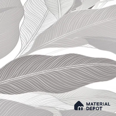 Tropical Wall Tile TL 06216 Fragrant Grey Enigma 4 ft x 2 ft Vitrified Matte Finish - 9 mm | Suitable for Bathroom, Accent/Feature Wall, Dining Area