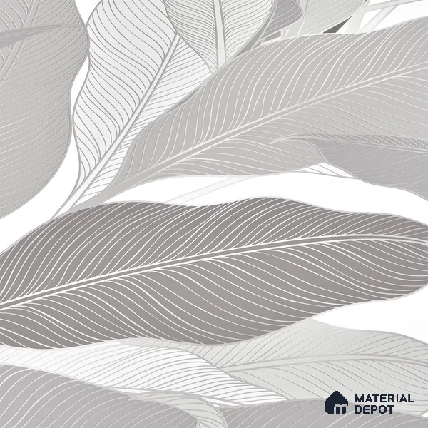 Tropical Wall Tile TL 06216 Fragrant Grey Enigma 4 ft x 2 ft Vitrified Matte Finish - 9 mm | Suitable for Bathroom, Accent/Feature Wall, Dining Area