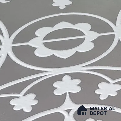 Patterned Wall Tile TL 05899 Infinity 197 mm x 197 mm Vitrified - 9 mm | Handcrafted | Suitable For Living Room, Bedroom, Kitchen | Please Expect a Slight Variation of Pattern