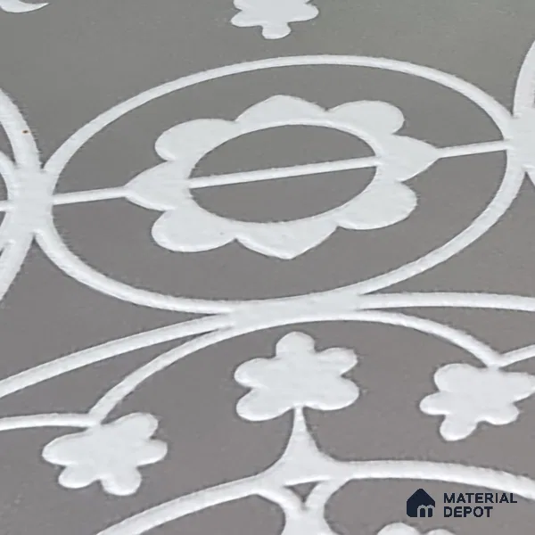 Patterned Wall Tile TL 05899 Infinity 197 mm x 197 mm Vitrified - 9 mm | Handcrafted | Suitable For Living Room, Bedroom, Kitchen | Please Expect a Slight Variation of Pattern
