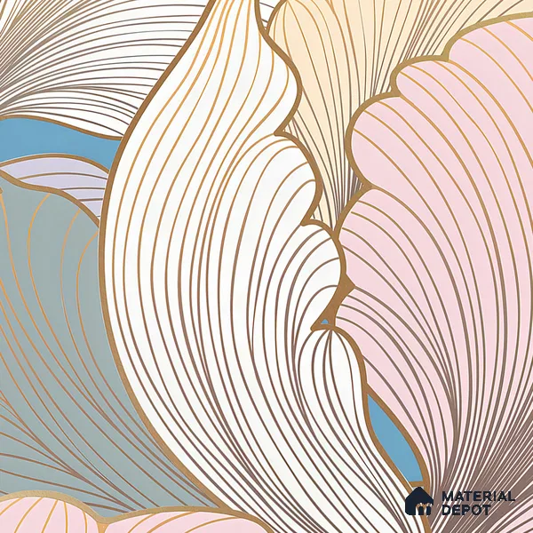 Floral Wall Highlighter Tile TL 05744 Jewel Golden Daffodil 4 ft x 2 ft Vitrified Matte Finish - 9 mm | Suitable for Bathroom, Accent/Feature Wall, Dining Area