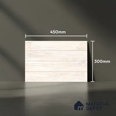 TL 01909 C Dessert Cream Light 18 x 12 inch Glossy Finish Ceramic Wall Tile - 6 mm