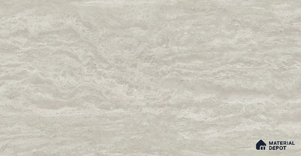 ML57 Travertine Warm Gray 1 Meter x 4 ft Marble / Stone Series Film - 0.4 mm
