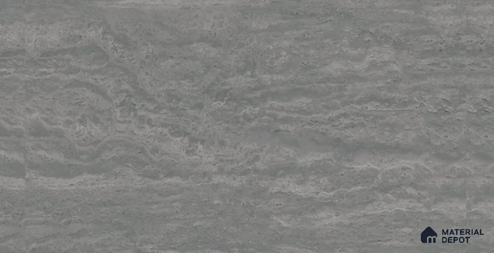 ML58 Travertine Dark Gray 1 Meter x 4 ft Marble / Stone Series Film - 0.4 mm