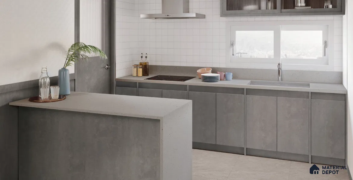 ML72 Oxidado Stone 1 Meter x 4 ft Marble / Stone Series Film - 0.4 mm