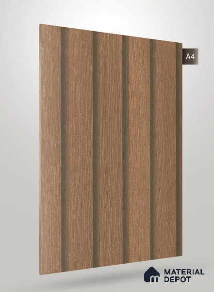 Wooden Look FM 1754 Fountain Mist 8 ft x 4 ft Texture Finish Decorative Laminate - 1.25 mm | Suitable for TV Unit, Wardrobe, Kitchen Cabinets
