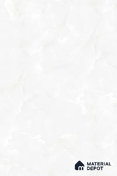 TL 02252 Smoky White 1800 x 1200 mm Polished Glossy Finish Vitrified Tile - 15 mm | Adhesive and Spacers Must be Used During Installation