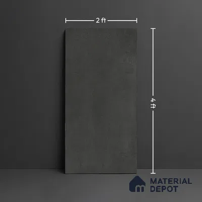 TL 03713 Black Castle Rock 1200 x 600 mm Matte Finish Vitrified Tile - 9 mm (Random 4)