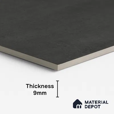 TL 03713 Black Castle Rock 1200 x 600 mm Matte Finish Vitrified Tile - 9 mm (Random 4)