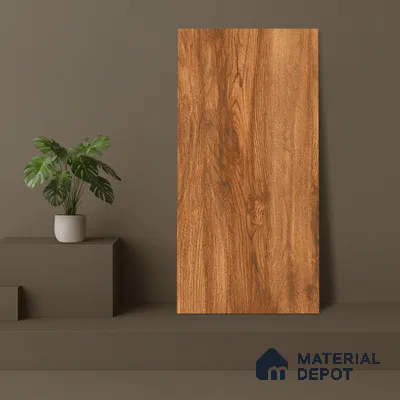 TL 03069 Frisson Brown 4 ft x 2 ft Matte Finish Wooden Look Tile - 9 mm (Random 3)