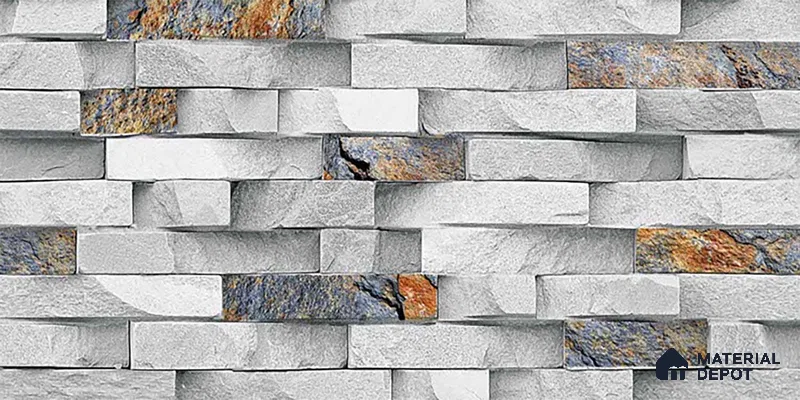 TL 05889 Frost Pearl 600x300 mm Sugar Finish Random Design Vitrified Elevation Wall Tile - 8 mm