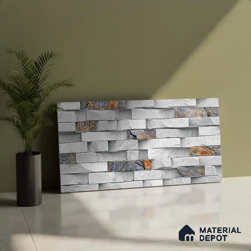 TL 05889 Frost Pearl 600x300 mm Sugar Finish Random Design Vitrified Elevation Wall Tile - 8 mm