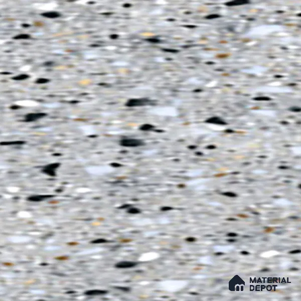 Parking Floor Tile TL 07557 Frostveil | 16 x 16 inch | Anti Skid Matte Finish Heavy Duty Vitrified Tile - 12 mm | Suitable For Outdoor, Terrace, Balcony | Pattern Alignment May Vary | 2-3 mm Spacer is Mandatory
