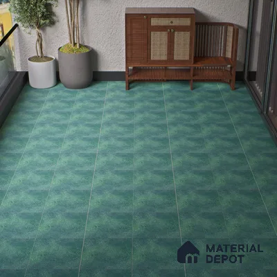 Parking Floor Tile TL 07567 Frostwave | 16 x 16 inch | Anti Skid Matte Finish Heavy Duty Vitrified Tile - 12 mm | Suitable For High Traffic Areas, Terrace, Balcony | Pattern Alignment May Vary | 2-3 mm Spacer is Mandatory