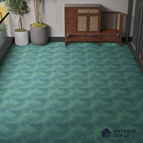 Parking Floor Tile TL 07567 Frostwave | 16 x 16 inch | Anti Skid Matte Finish Heavy Duty Vitrified Tile - 12 mm | Suitable For High Traffic Areas, Terrace, Balcony | Pattern Alignment May Vary | 2-3 mm Spacer is Mandatory