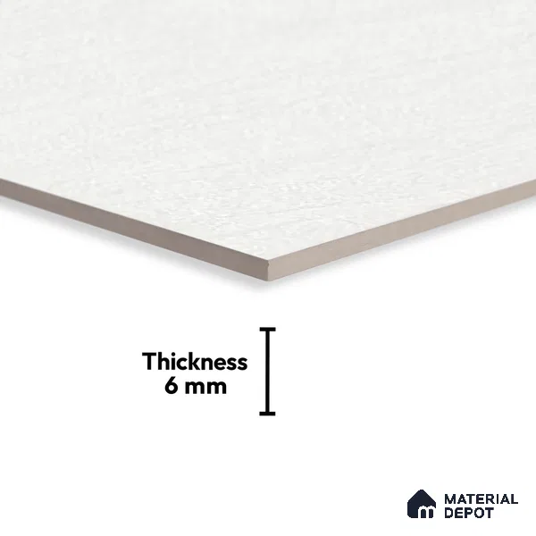 TL 01885 A Frosty Light 18 x 12 inch Glossy Finish Ceramic Wall Tile - 6 mm