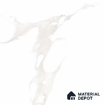 TL 02933 Frosty White 2 ft x 2 ft Glossy Finish Vitrified Floor & Wall Tile - 9.5 mm