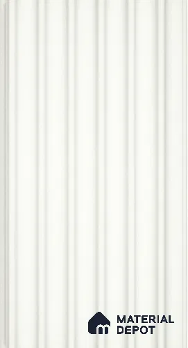 PN 06678 Plain Colour Look Louver 9.5 ft x 0.5 ft Texture Finish - 15 mm | Suitable for Feature Wall, TV Unit & Living Room